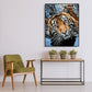 Paint By Number - Oil Painting - Swimming Tiger (40*50cm)