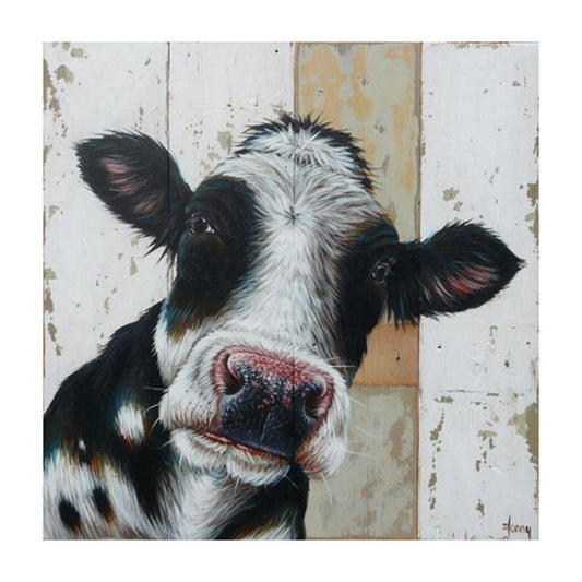 Diamond Painting - Full Round - Cow A