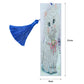 DIY Tassel Bookmarks Special Shaped Diamond Painting White Cat