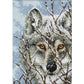 14ct Stamped Cross Stitch Wolf(21*30cm)