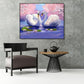 Painting By Numbers Kit DIY Two Geese Hand Painted Canvas Oil Art Picture