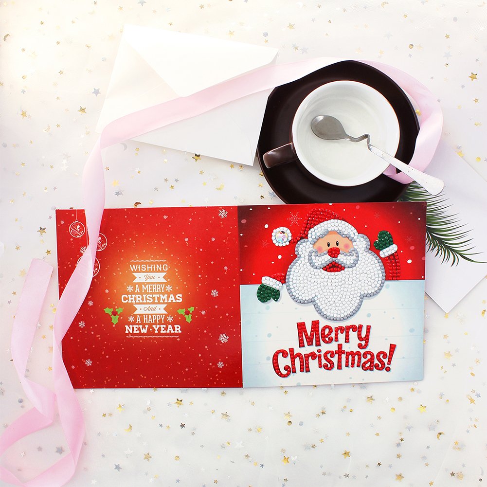 DIY Diamond Painting Greeting Card - Merry Christmas C