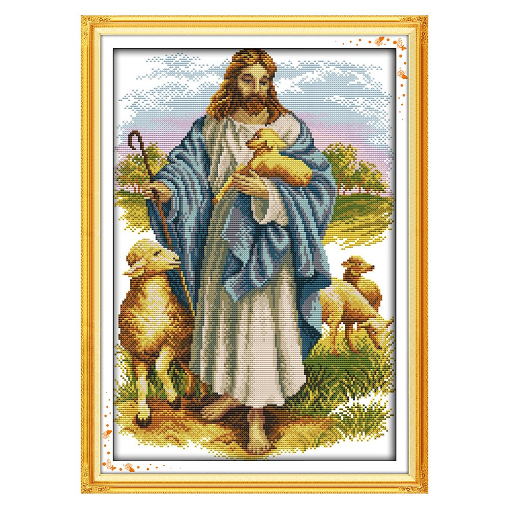 14ct Stamped Cross Stitch Jesus Christ (46*34cm)