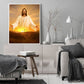 Religious Jesus Hand Painted Canvas Picture Living Room Decoration