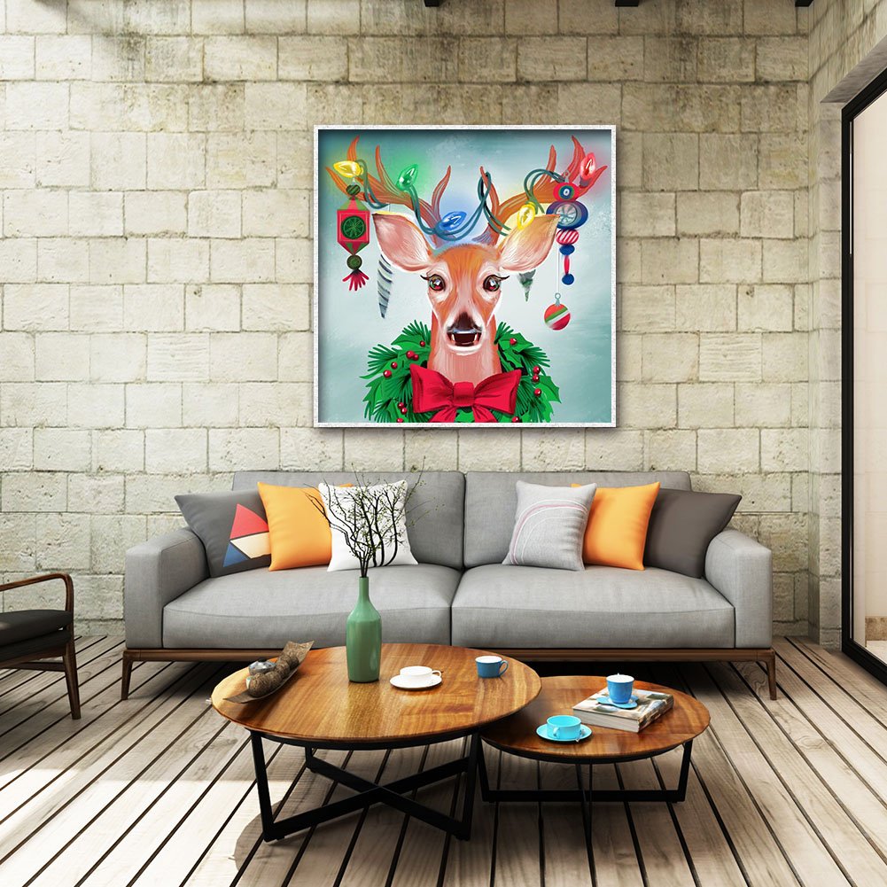 Diamond Painting - Full Round - Lucky Deer