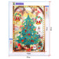 5D Special Shaped Drill Diamond Painting DIY Christmas Tree Rhinestone Mosaic Picture Craft
