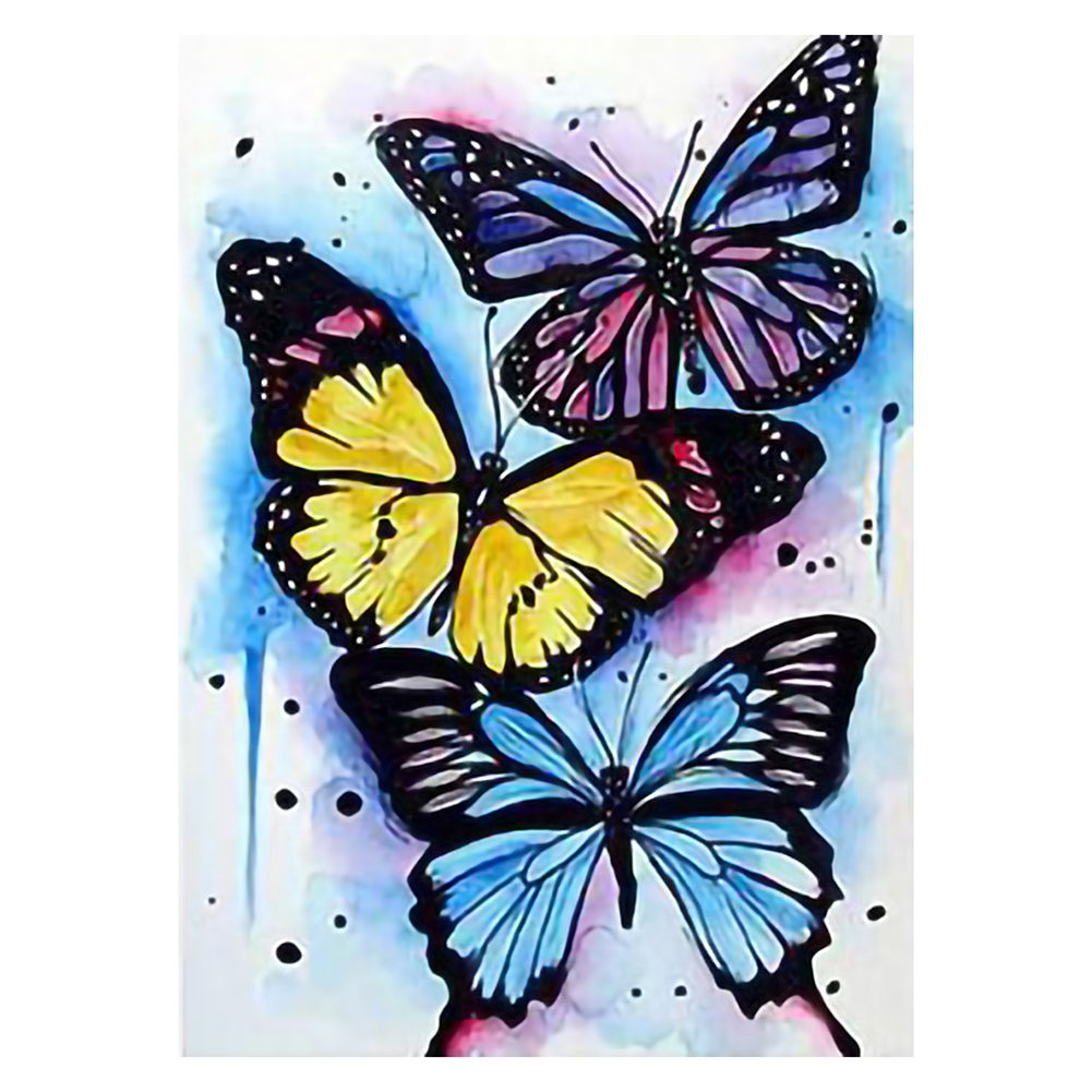 11ct Stamped Cross Stitch Butterfly(40*50cm)