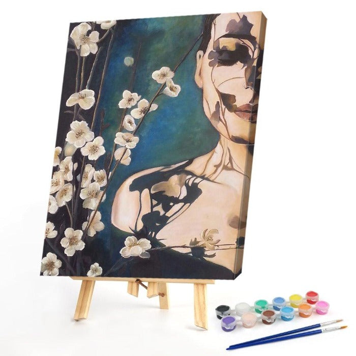 Paint By Numbers kit Oil Painting Picture For   Beauty