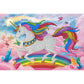 Diamond Painting - Crystal Rhinestone - Rainbow Horn Horse