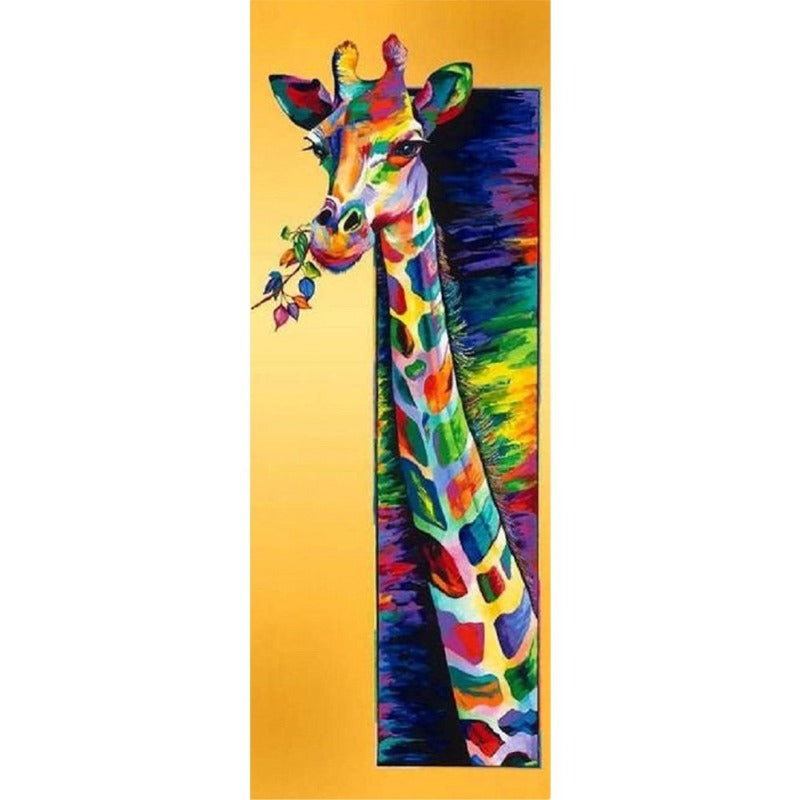 Giraffe Big Size Full Round Square Diamond Painting Kits 30 x 90cm