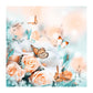 Diamond Painting - Full Round - Flower Butterfly A