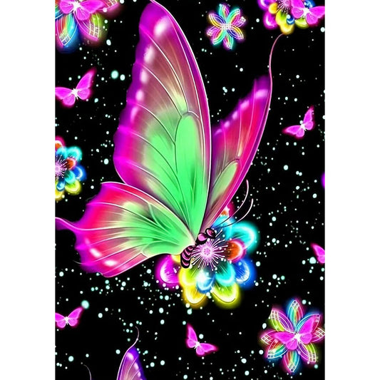 Butterfly Flower Full Drill Diamond Art Kits