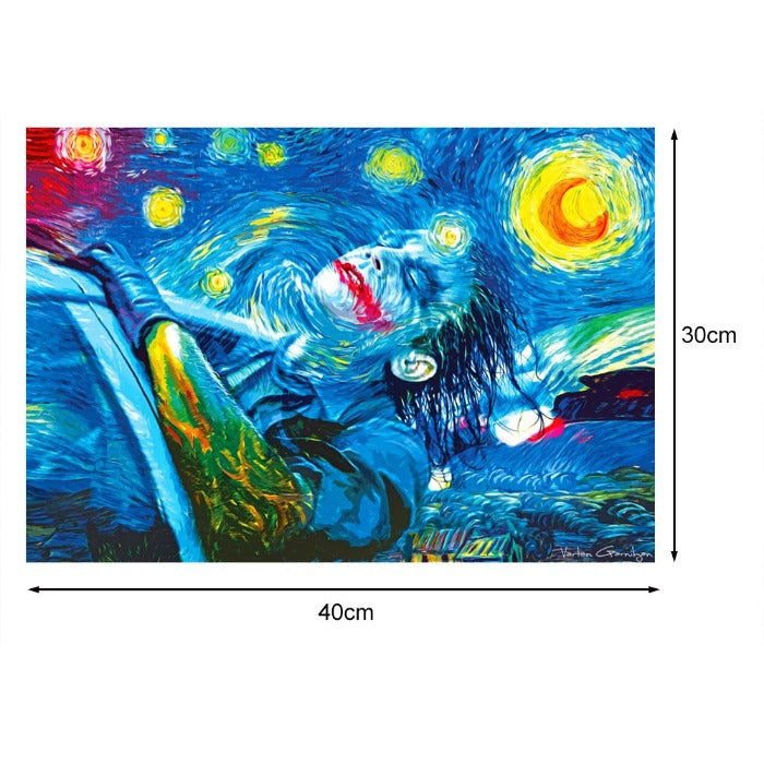 Clown Oil Painting By Numbers 40x30cm Canvas Art Pictures for  