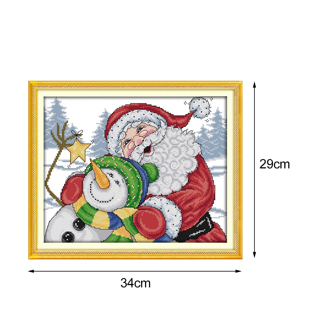 14ct Stamped Cross Stitch - Santa Clause (34*29cm)
