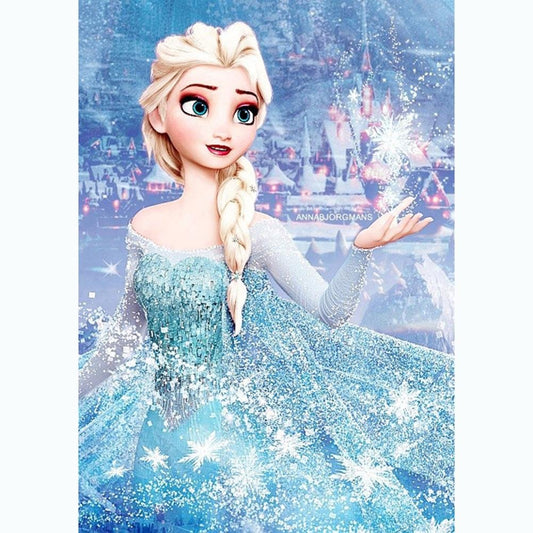 5D DIY Disney Diamond Painting Frozen Elsa Full Drill Beads Art Craft