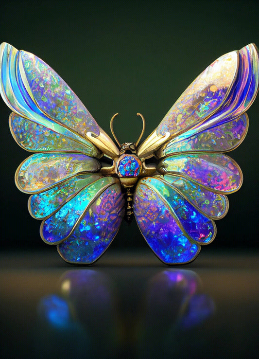 Roses And Magic Butterflies DIY Diamond Painting – GemsFlow