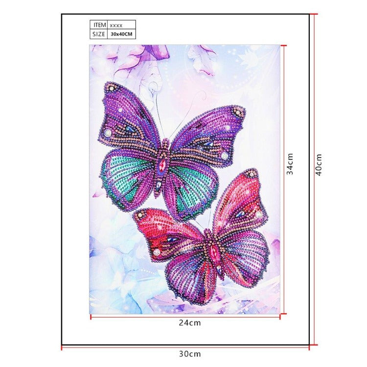 DIY 5D Crystal Rhinestone Diamond Painting Kit Butterfly