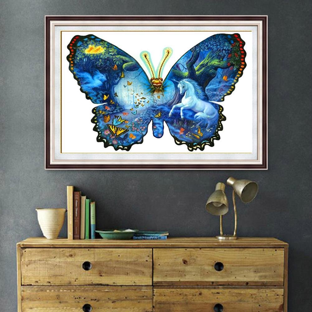Diamond Painting - Full Round - Novelty Butterfly