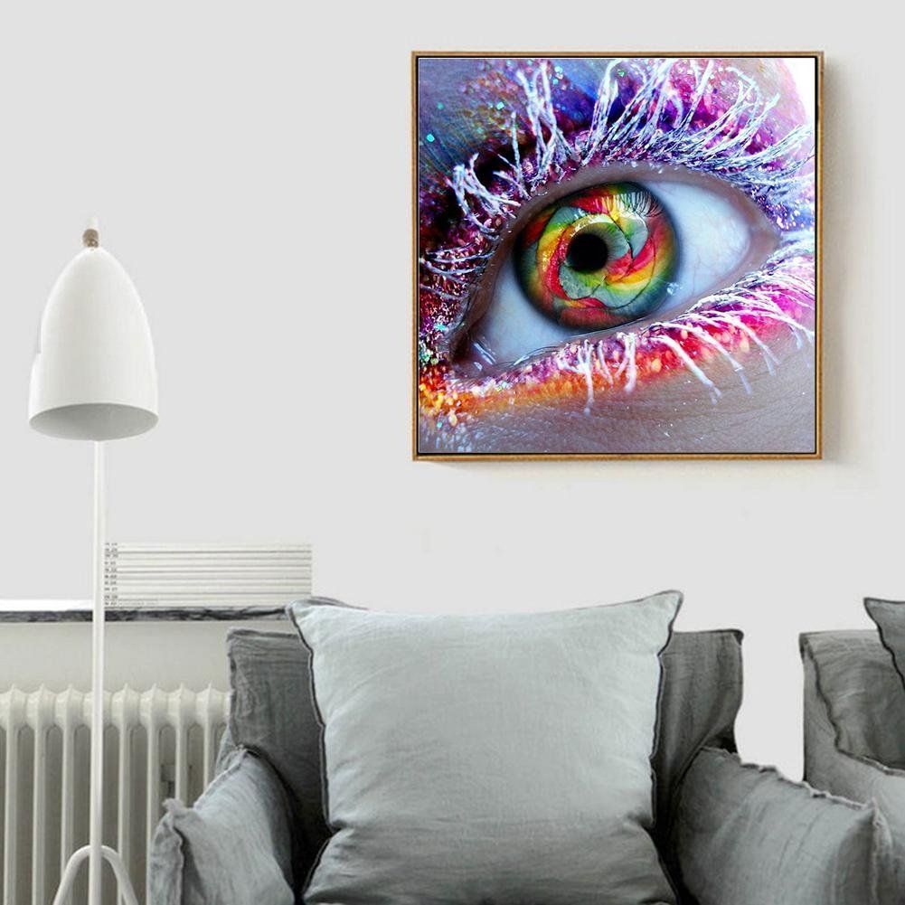 Diamond Painting - Full Round - Glitter Eye