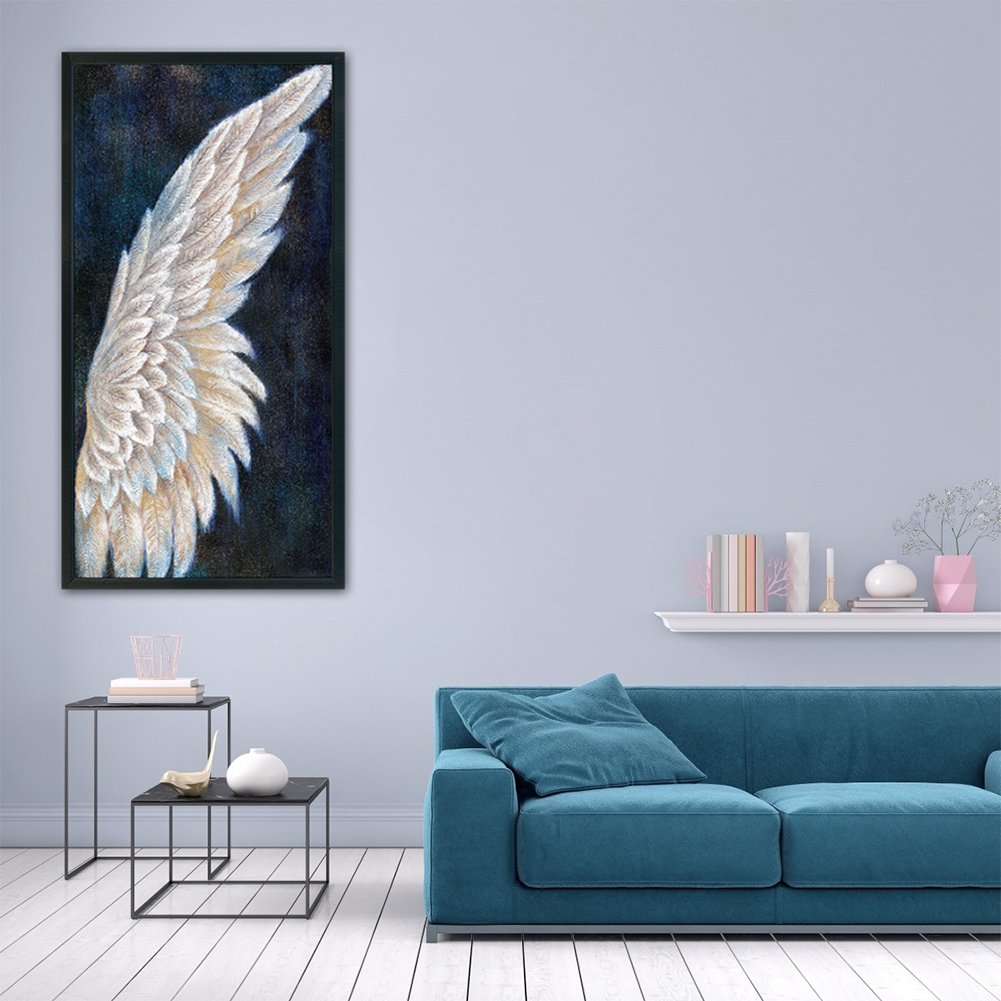 11CT Stamped Cross Stitch Angel with Wings(30*60CM)