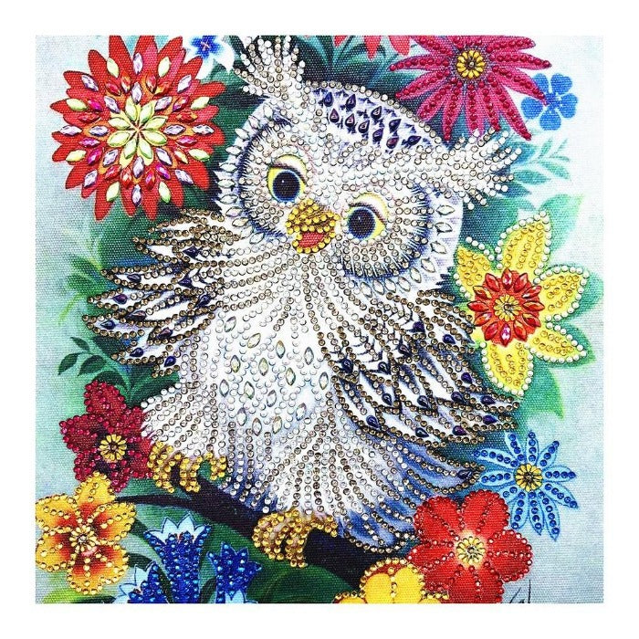 DIY Diamond Painting   Crystal Rhinestone Happy Owl