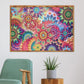 5D DIY Special Shaped Diamond Painting Fantasy Flowers