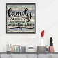 11ct Stamped Cross Stitch - Happy Family Letters(36*36cm)