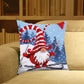 11CT Stamped Cross Stitch Pillowcase - Gnome(40*40CM) D
