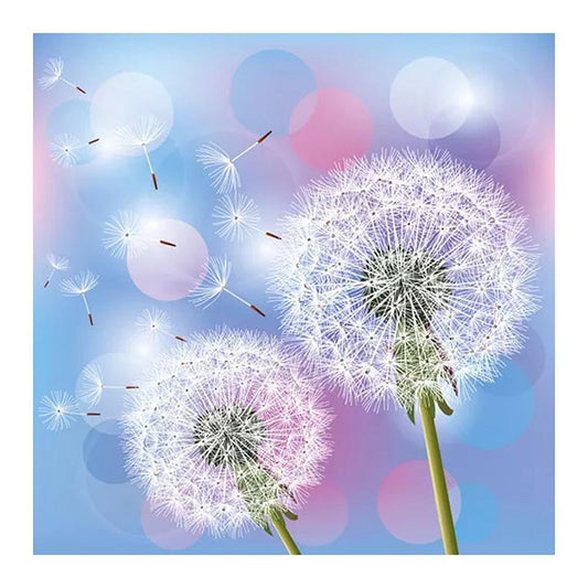 Diamond Painting - Full Round - Dandelion