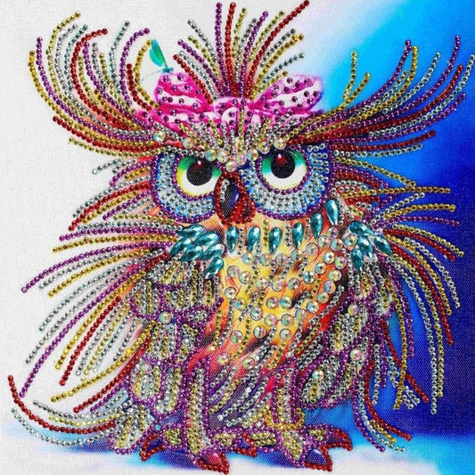 Diamond Painting Kit Owl Diamond Art DIY Animal 5D Diamond Painting for  Adults and Kids section special-shaped Drill Diamond Painting Jewel Art  Picture Crafts for Home Wall Decor, Gift rimless