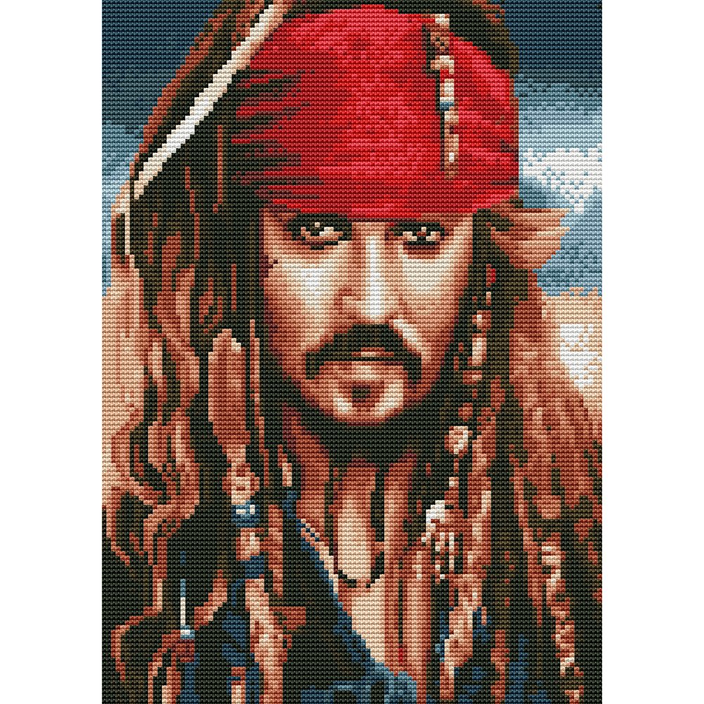 11ct Stamped Cross Stitch Aspirant Pirate(30*40cm)