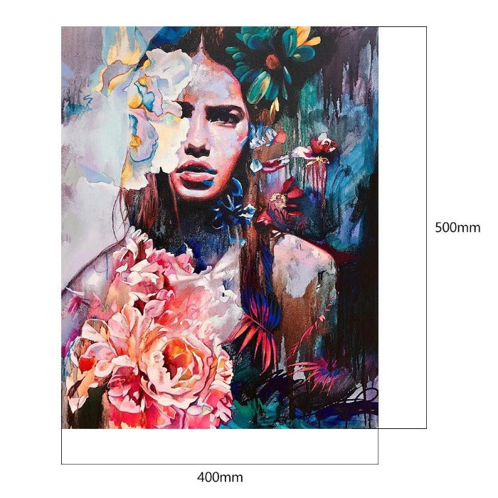 Woman 40x50cm Oil Paint By Numbers Picture DIY Painting