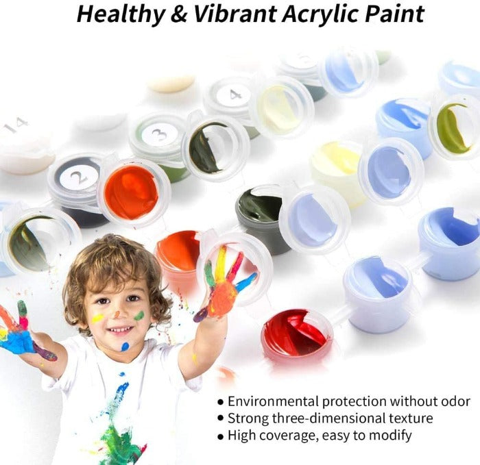 Healthy and Vibrant Acrylic Paint