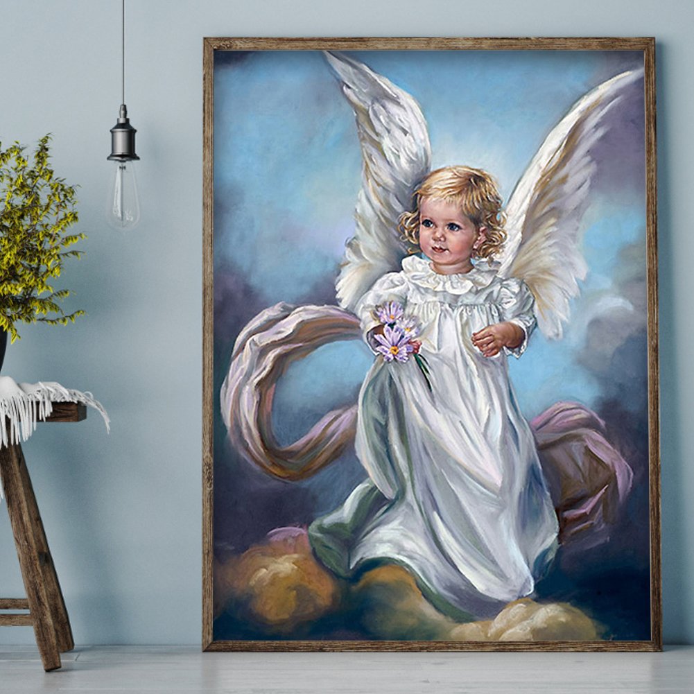 11ct Stamped Cross Stitch - Angel (40*50cm)