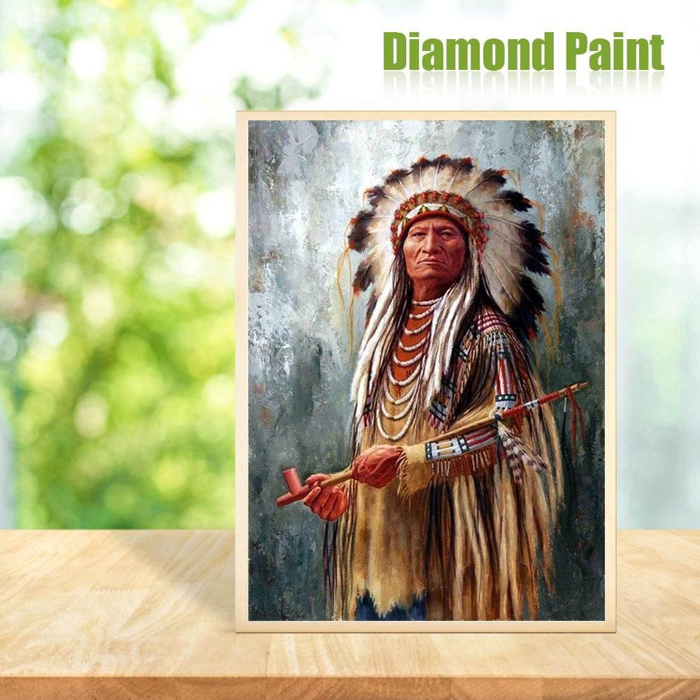Pintura Diamante - Volta Completa - Indiano Espiritual