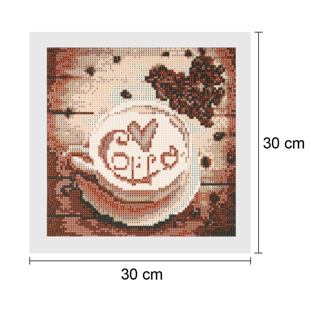 Diamond Painting - Full Round - Coffee