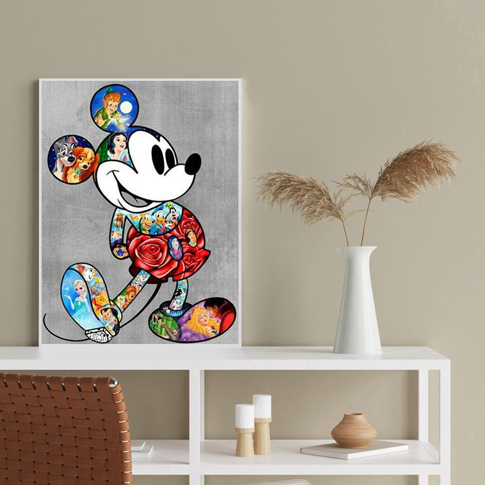 Mickey Mouse Univers Disney Full Drill Rhinestones Art Craft