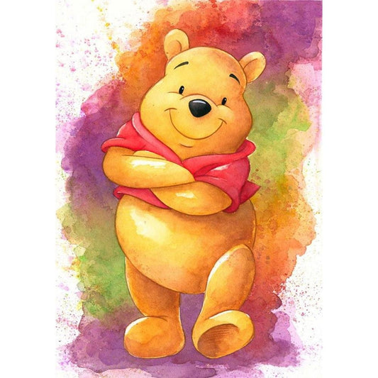 BRGREVOP 5D Diamond Painting Kits for Adults Winnie The Pooh Diamond Art  Paint with Diamonds DIY Painting Kit Paint by Number with Gem Art 12 X 16  em 2023