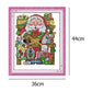 14ct Stamped Cross Stitch - Santa Claus (44*36cm)