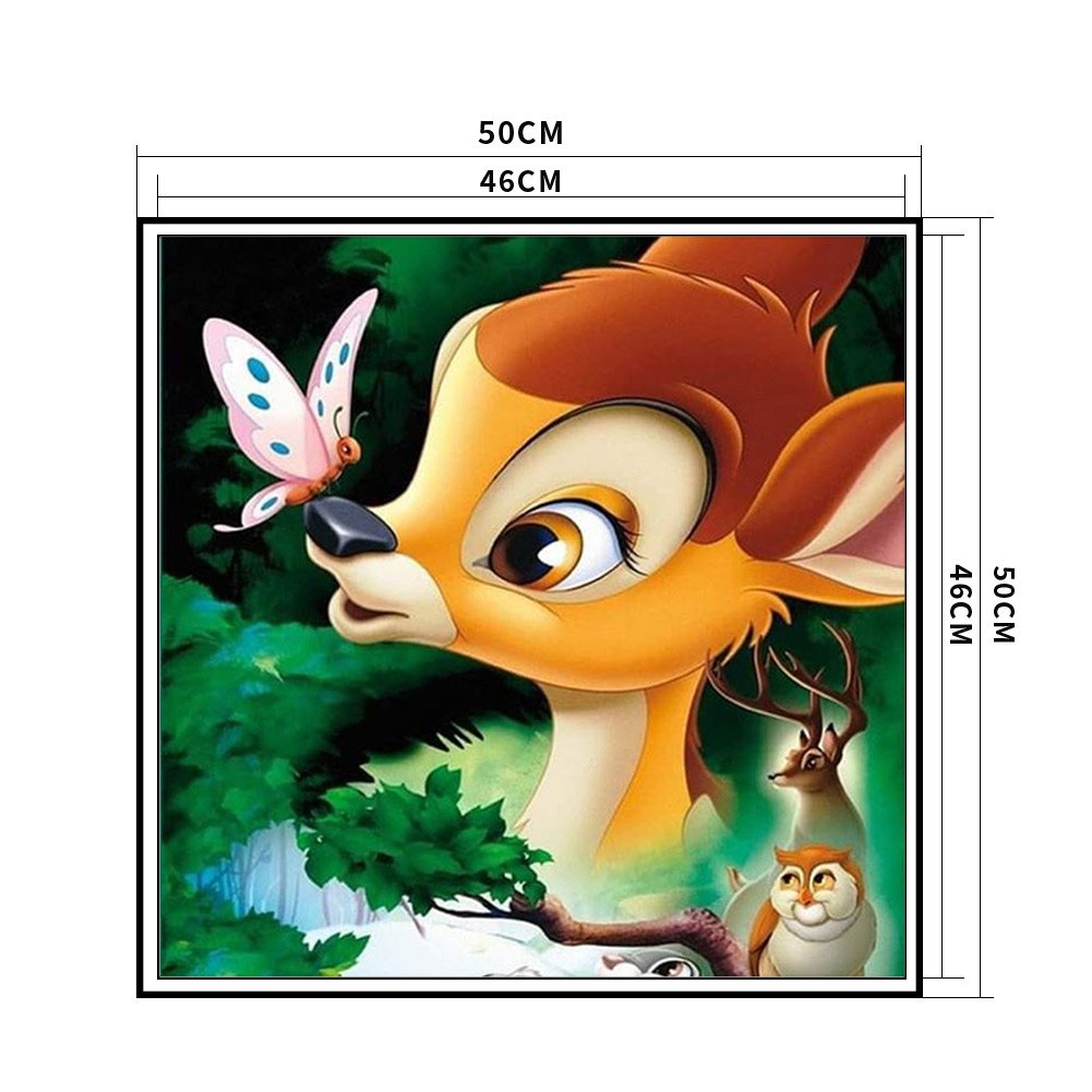 11ct Stamped Cross Stitch - Deer(50*50cm)