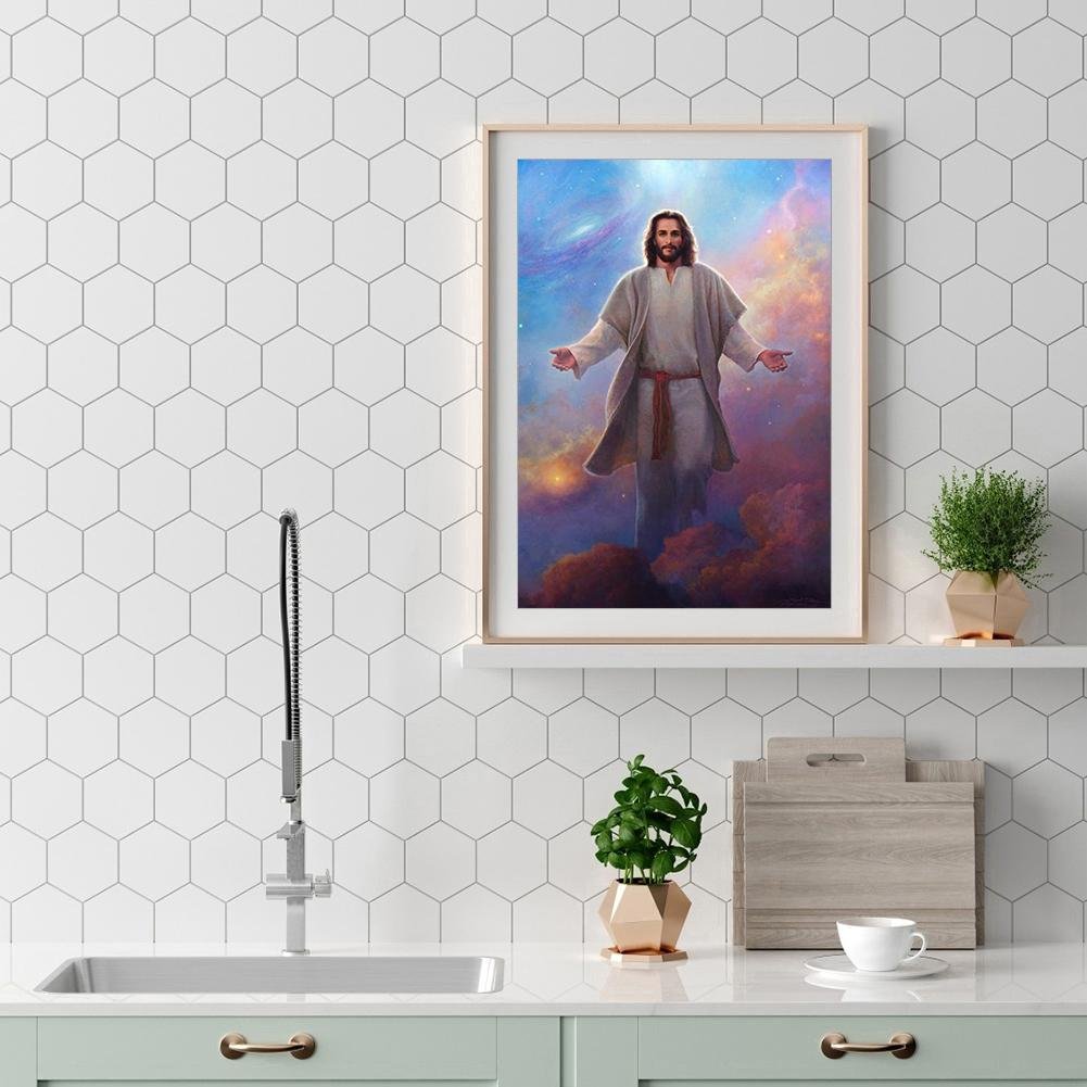Diamond Painting - Full Round - Jesus Christ 4