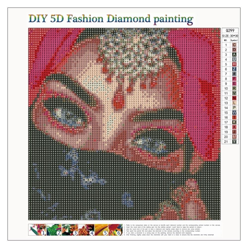 Diamond Painting - Full Round - Masked Beauty B