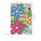 A5 5D Notebook DIY Part Special Shape Rhinestone Diary Book | Flower【diamondpaintingsart】