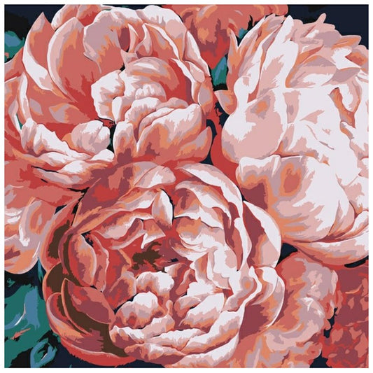 DVWIVGY Peony Diamond Painting Kits for Adults, DIY 5D Flowers Diamond  Painting Kits Round Full Drill Diamond Art Kits Flowers Picture Arts Craft  for