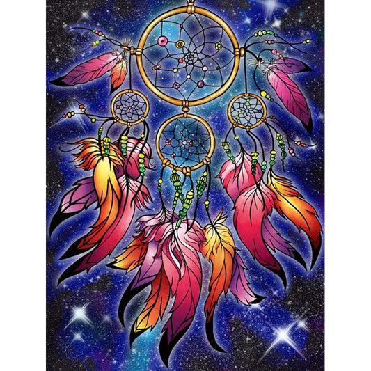 YEEIFFD Eagle Dream Catcher Diamond Painting Kits for Adults Beginners,  Dreamcather DIY 5D Diamond Art Kits, Full Round Drill Diamond Art Kit for  Home