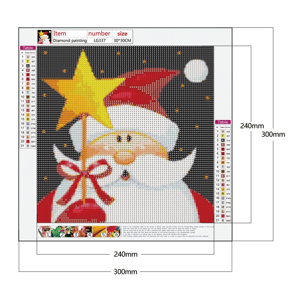 Diamond Painting - Full Round - Santa Claus B