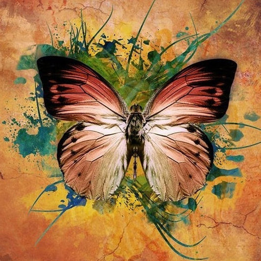 Diamond Painting - Full Round - Butterfly