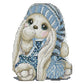 14ct Stamped Cross Stitch Mini Rabbit(20*17cm)