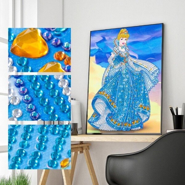 5d diamond painting kits for adults Cinderella