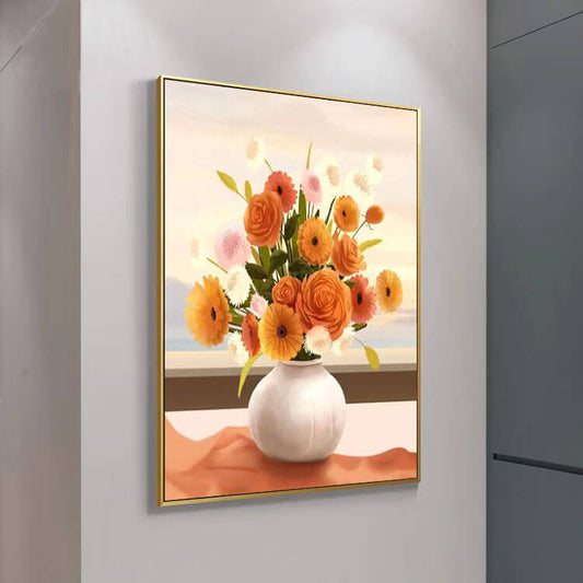Diamond Painting Full Round / Square Flower Vase